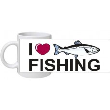 I Love Fishing Mug - Personalized