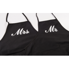 Mr & Mrs Aprons (Set of 2)