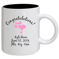 Baby Girl Mug - Personalized