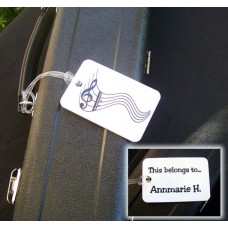 Music Bag Tag - Personalized