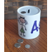 Ceramic Coin Bank Boy 01 - Personalized