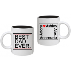 Best Dad Ever Mug - Personalized