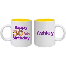 Happy 30ish Birthday Mug - Personalized