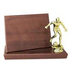 Horizontal Stand-Up Plaque Award Cherry Custom - Personalized
