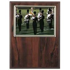 Gold Slide-In Frame Photo Plaque Cherry Custom - Personalized