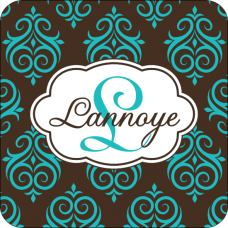 Coaster Elegant Brown-Teal - Personalized