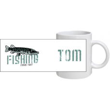 Fishing Comes First Mug - Personalized
