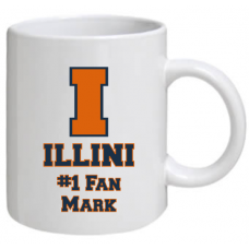 Illini Fan Mug - Personalized