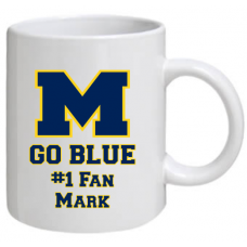 Michigan Fan Mug - Personalized