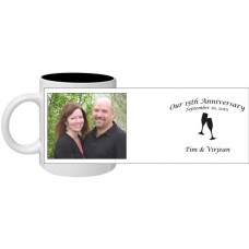 Anniversary Photo Mug - Personalized