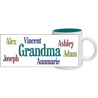 Scramble Name Mug Green - Personalized