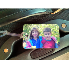 Photo Bag Tag Small - Personalized