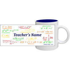 Teacher Math Equation Mug - Personalized