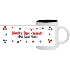 World's Best Mug Black - Personalized