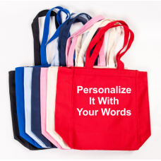 Your Words Tote Bag - Personalized
